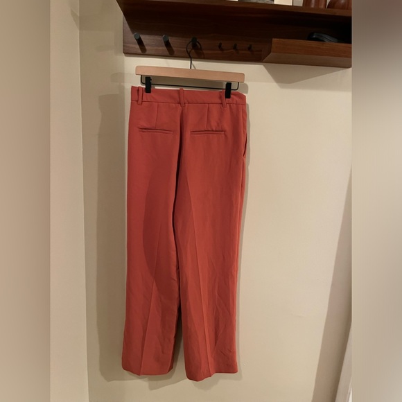 Wilfred The Effortless Pant High-Waisted Wide-Leg Pants - Warm Sienna Red Pink 8 - Picture 5 of 7